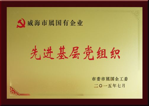 2015年威海市属国有企业先进基层党组织