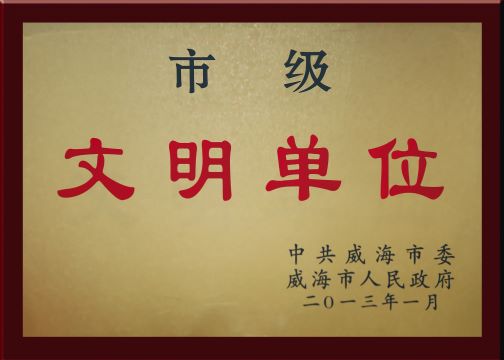 2013年市级文明单位